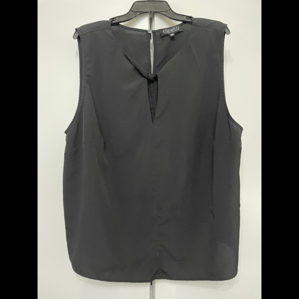 Eloquii Black Blouse